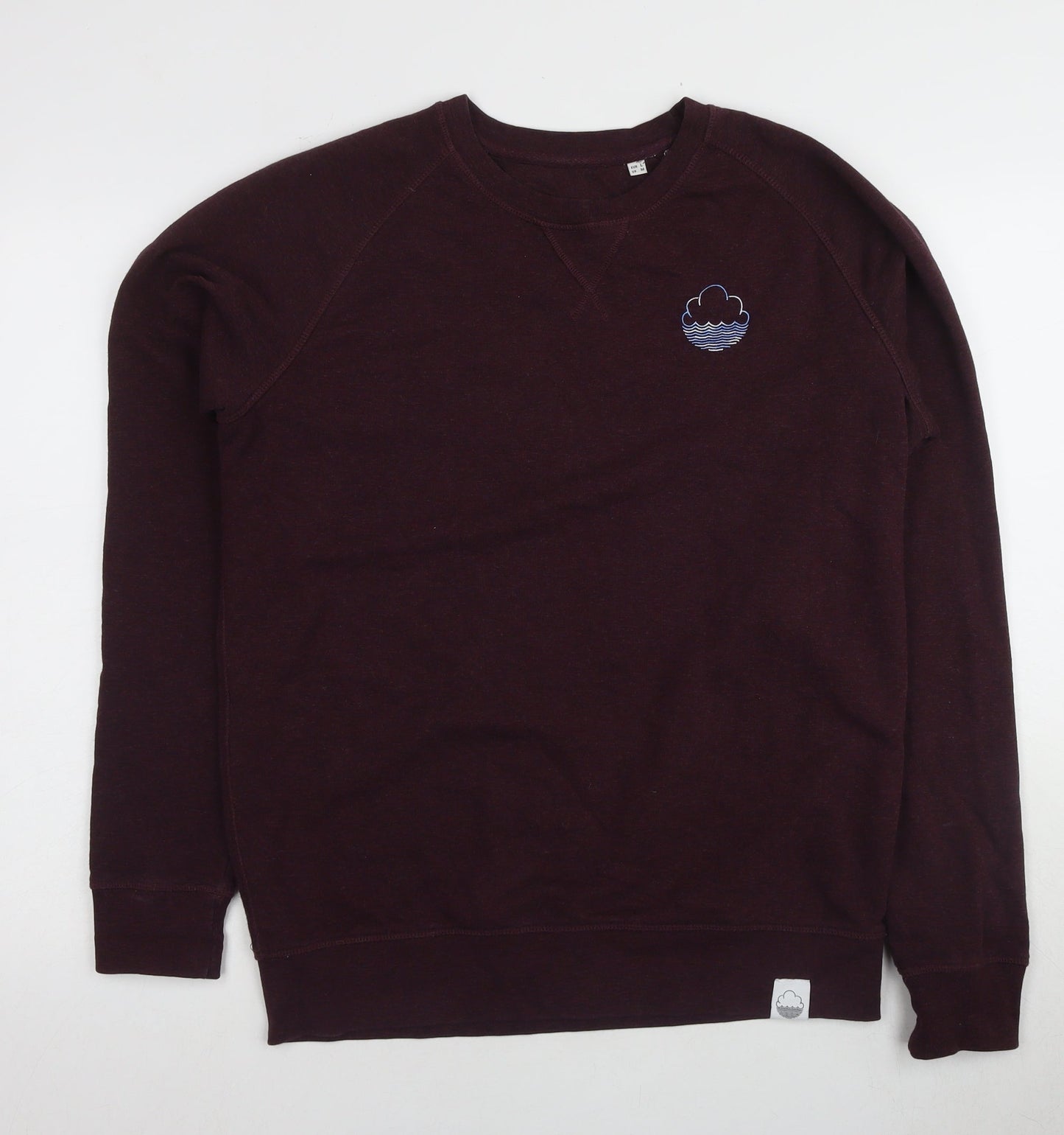Mens UK Size L Stanley/Stella Purple Pullover Sweatshirt