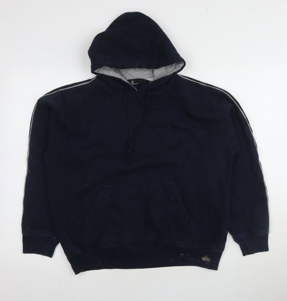 Jac Menswear Men's Black Pullover Hoodie, M, Hooded