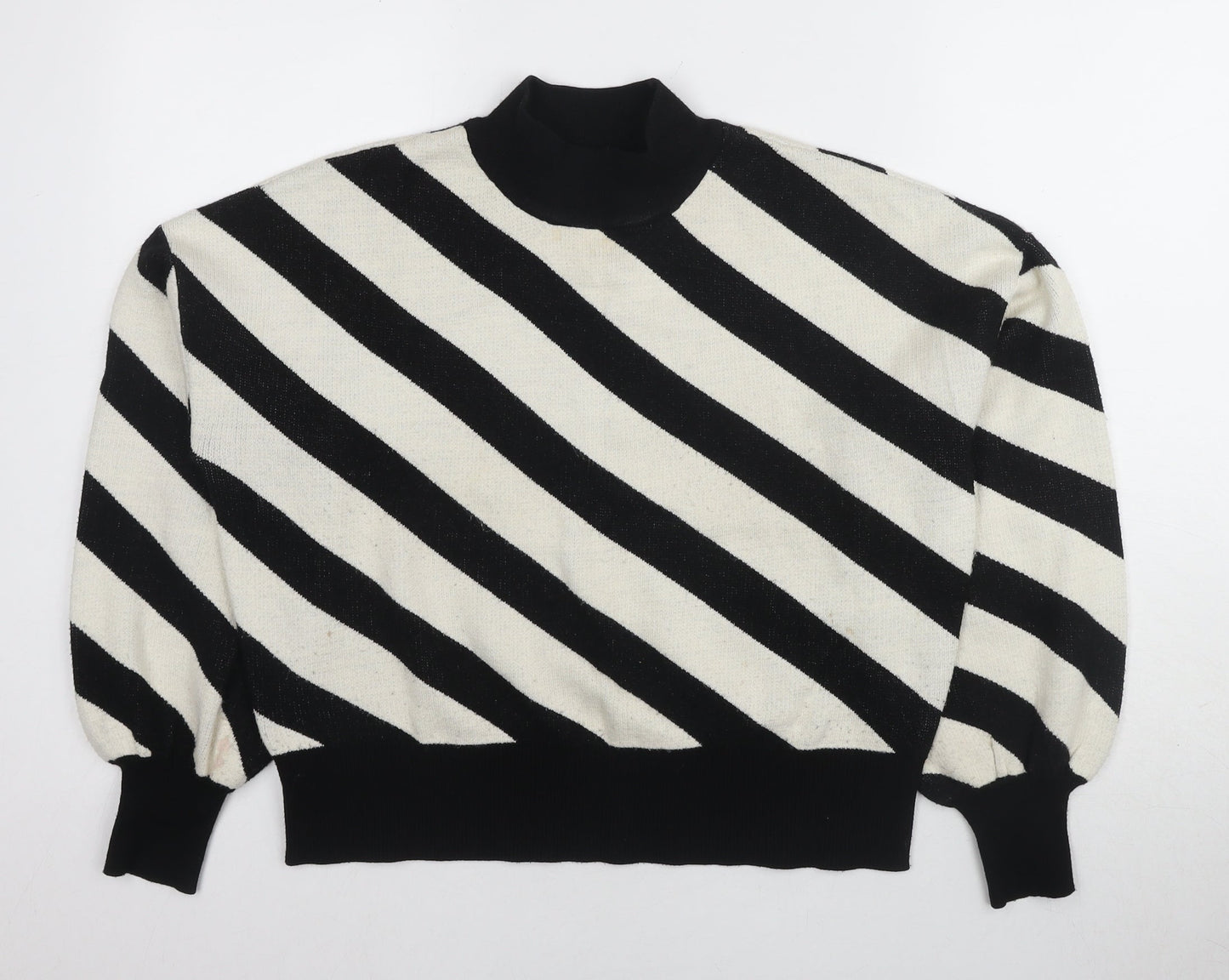 Womens UK Size M VERO MODA Black Pullover Jumper