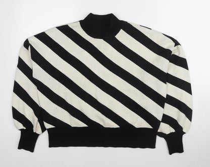 Womens UK Size M VERO MODA Black Pullover Jumper