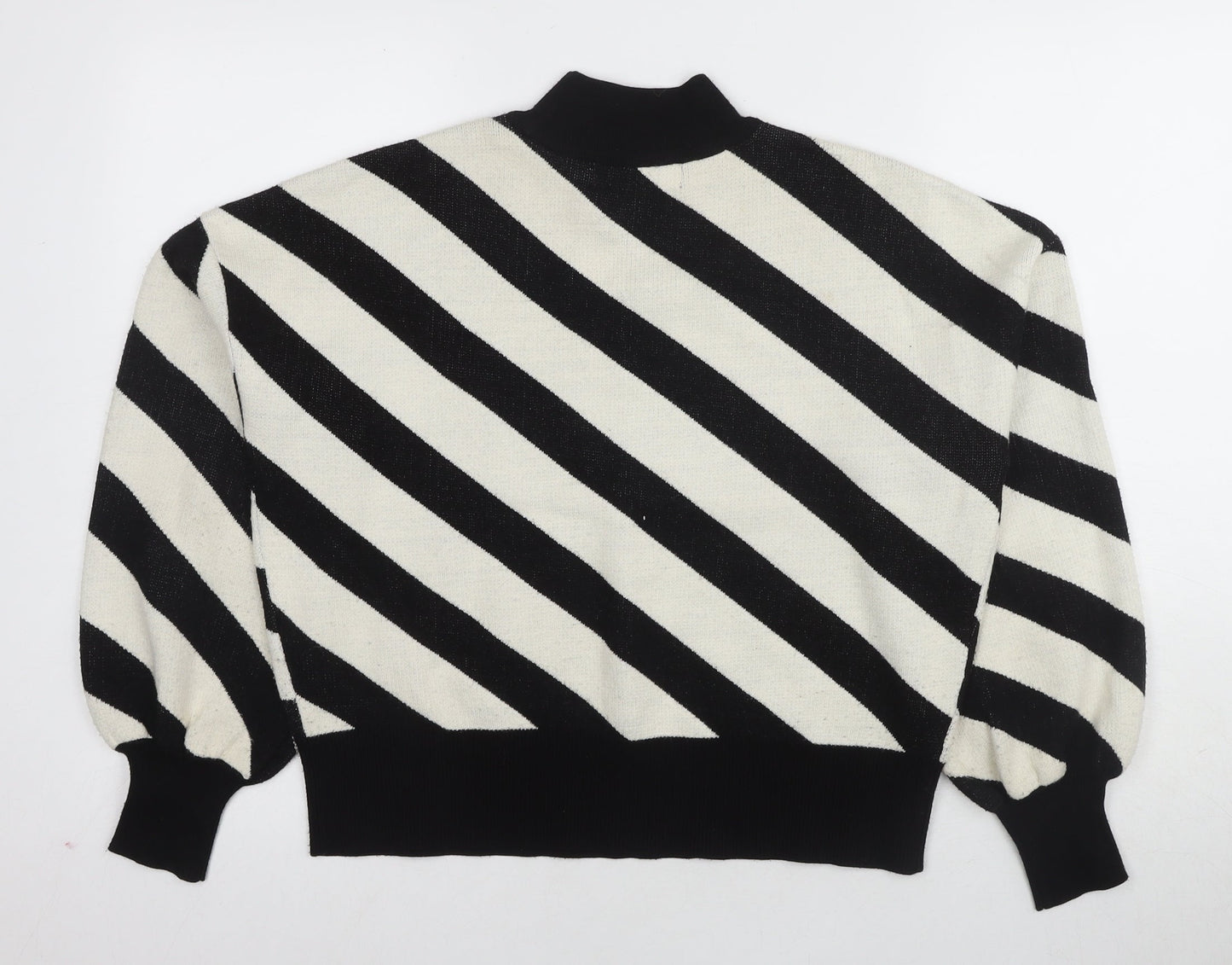 Womens UK Size M VERO MODA Black Pullover Jumper