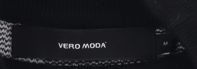 Womens UK Size M VERO MODA Black Pullover Jumper