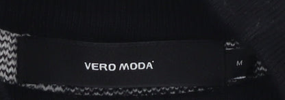 Womens UK Size M VERO MODA Black Pullover Jumper