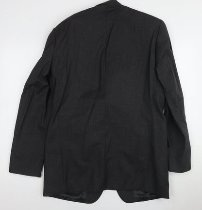 Mens UK Size L Ciro Citterio Regular Black Suit Jacket