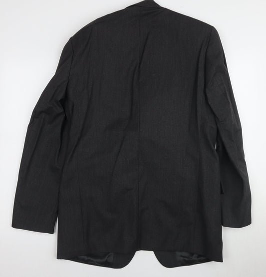 Mens UK Size L Ciro Citterio Regular Black Suit Jacket