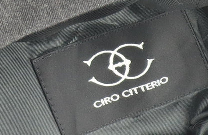 Mens UK Size L Ciro Citterio Regular Black Suit Jacket