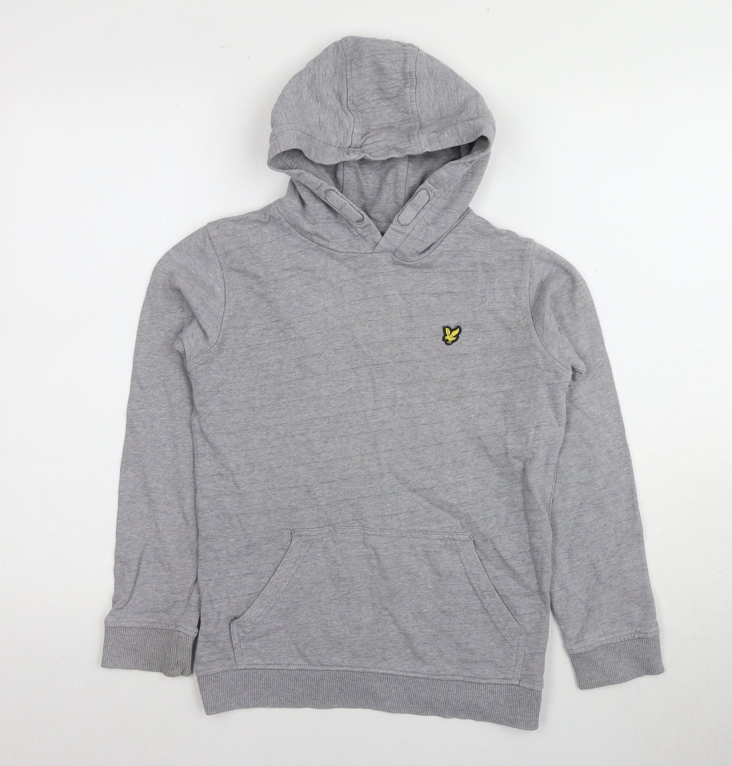 Lyle & Scott Boys Grey Pullover Hoodie Size 9/10