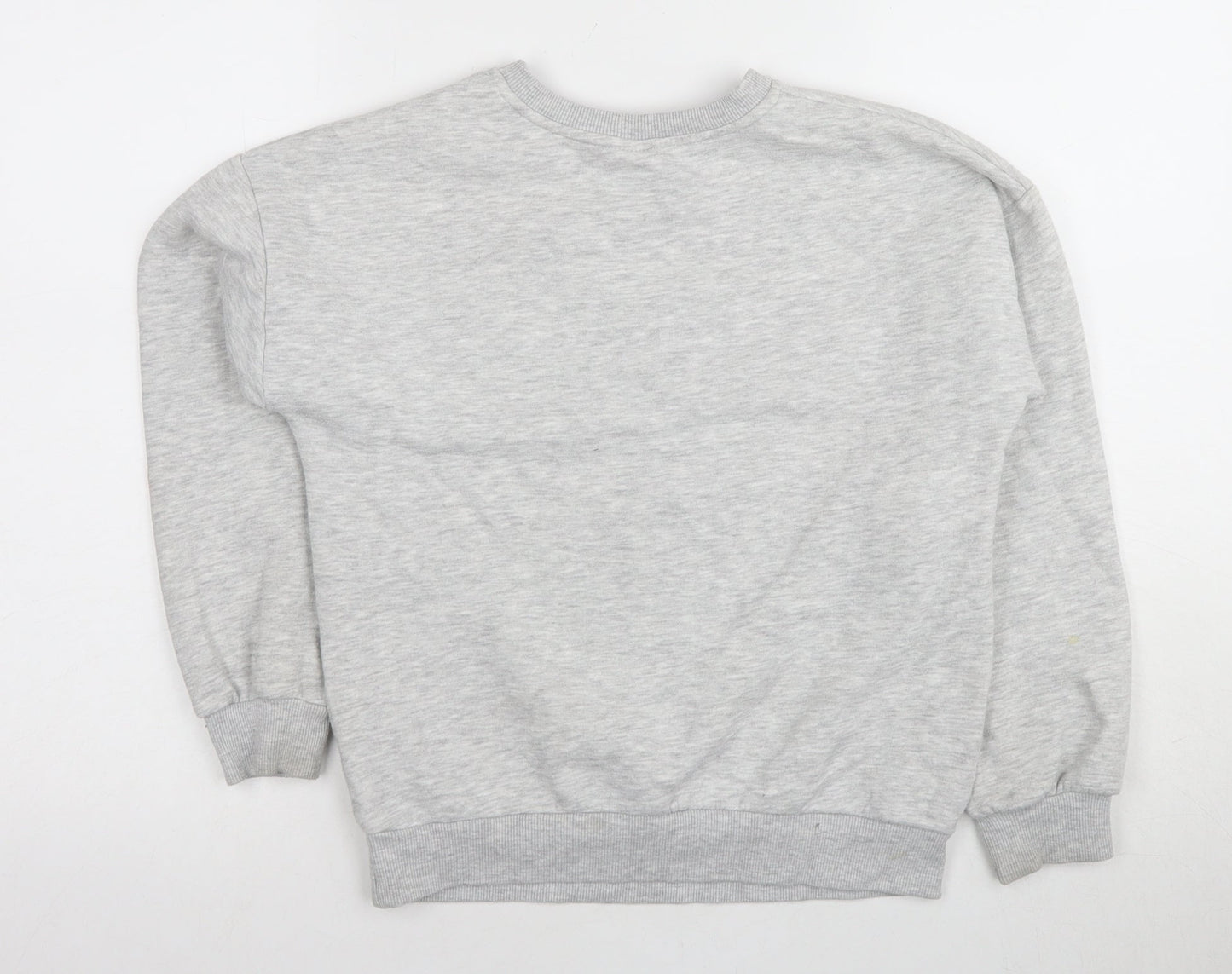 Disney Girls Grey Minnie Mouse Pullover Sweatshirt 10-11 Years