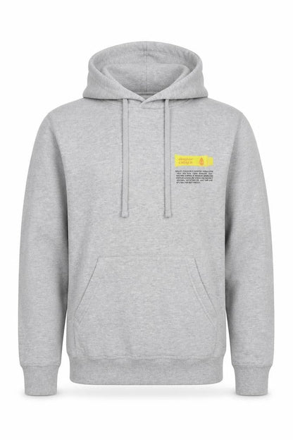 Unisex Adults UK Size S Russell Grey Pullover Hoodie