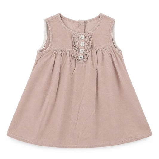 Debenhams Girls Pink A-Line Cotton Dress 18-24 Months
