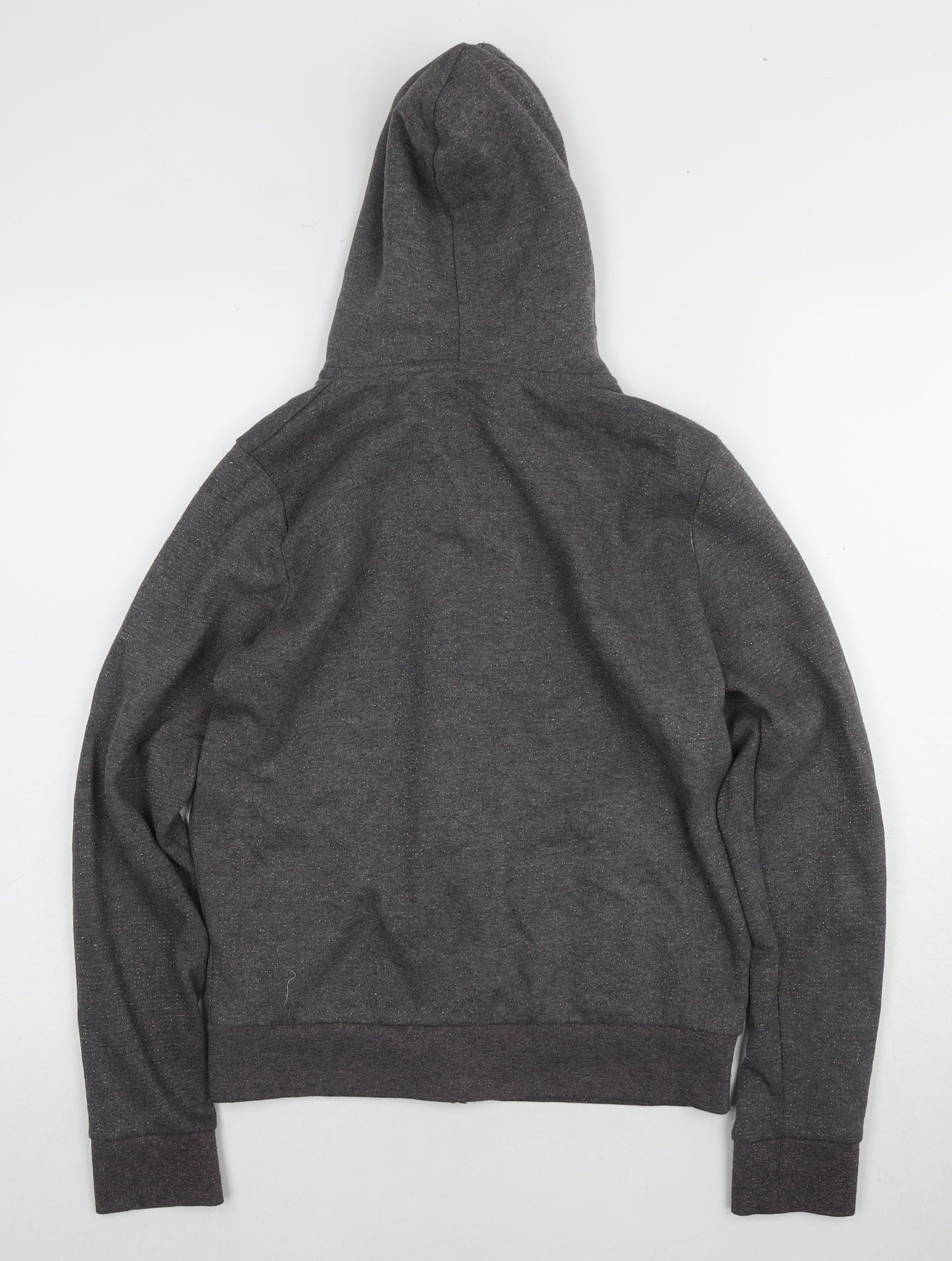 Liverpool Unisex Kids Grey Full Zip Hoodie, Size 10