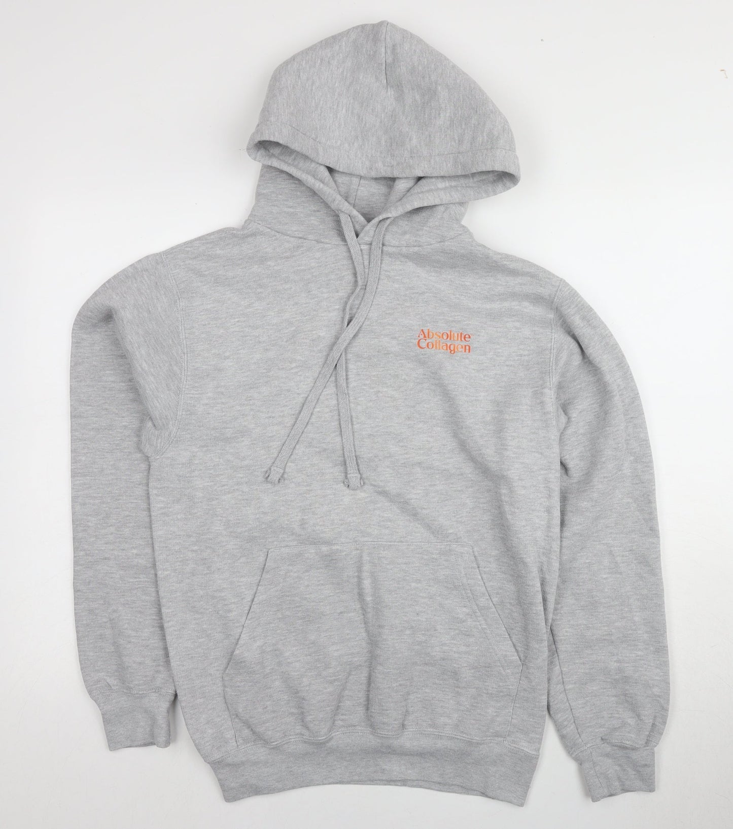 Unisex Adults UK Size S Russell Grey Pullover Hoodie