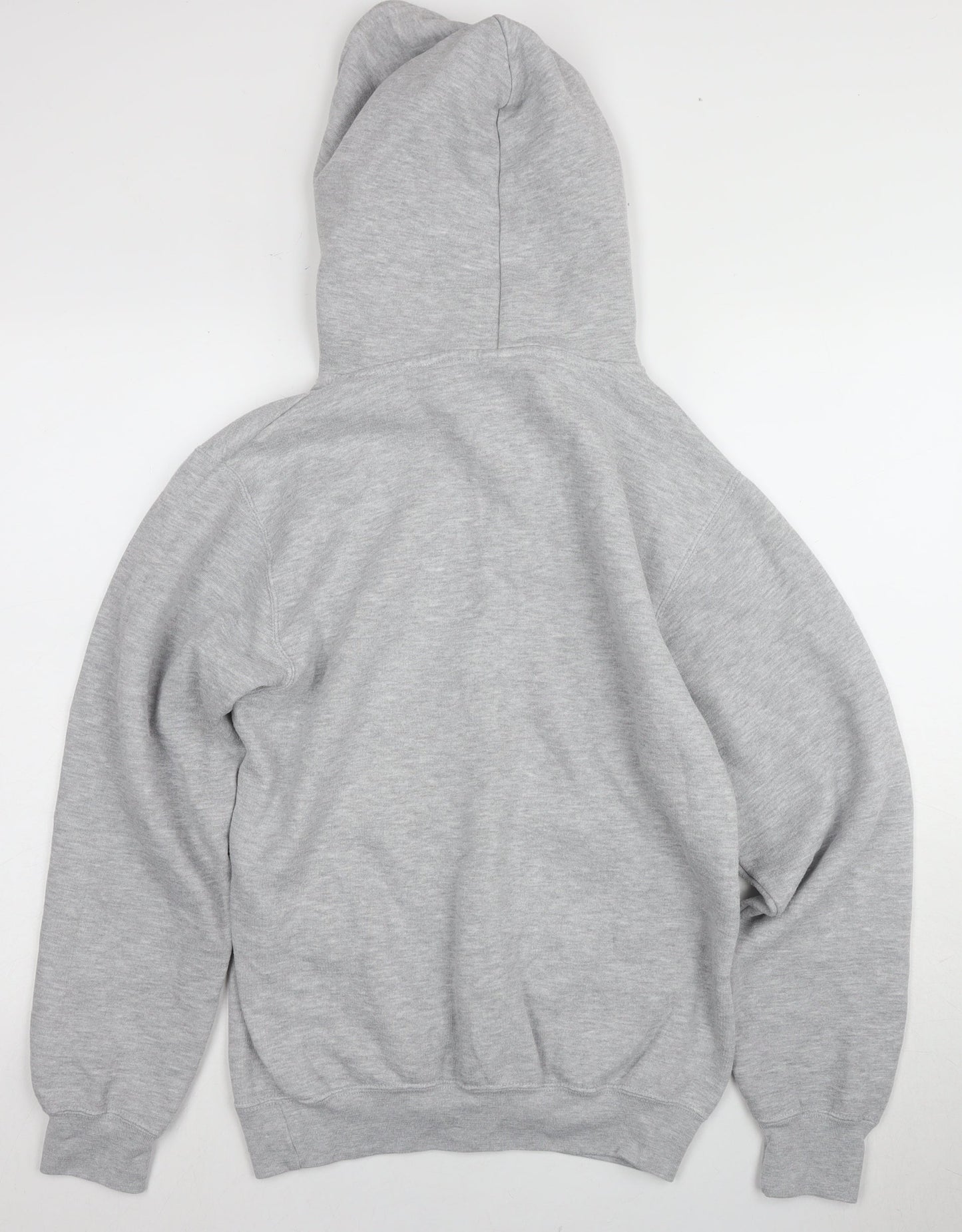 Unisex Adults UK Size S Russell Grey Pullover Hoodie