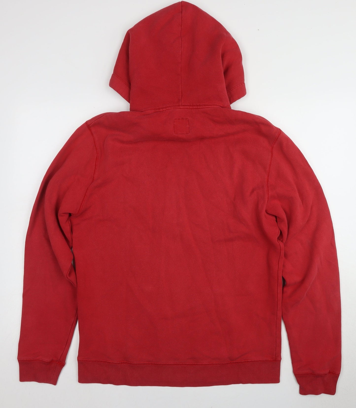 Mens UK Size M Jack Wills Red Pullover Hoodie