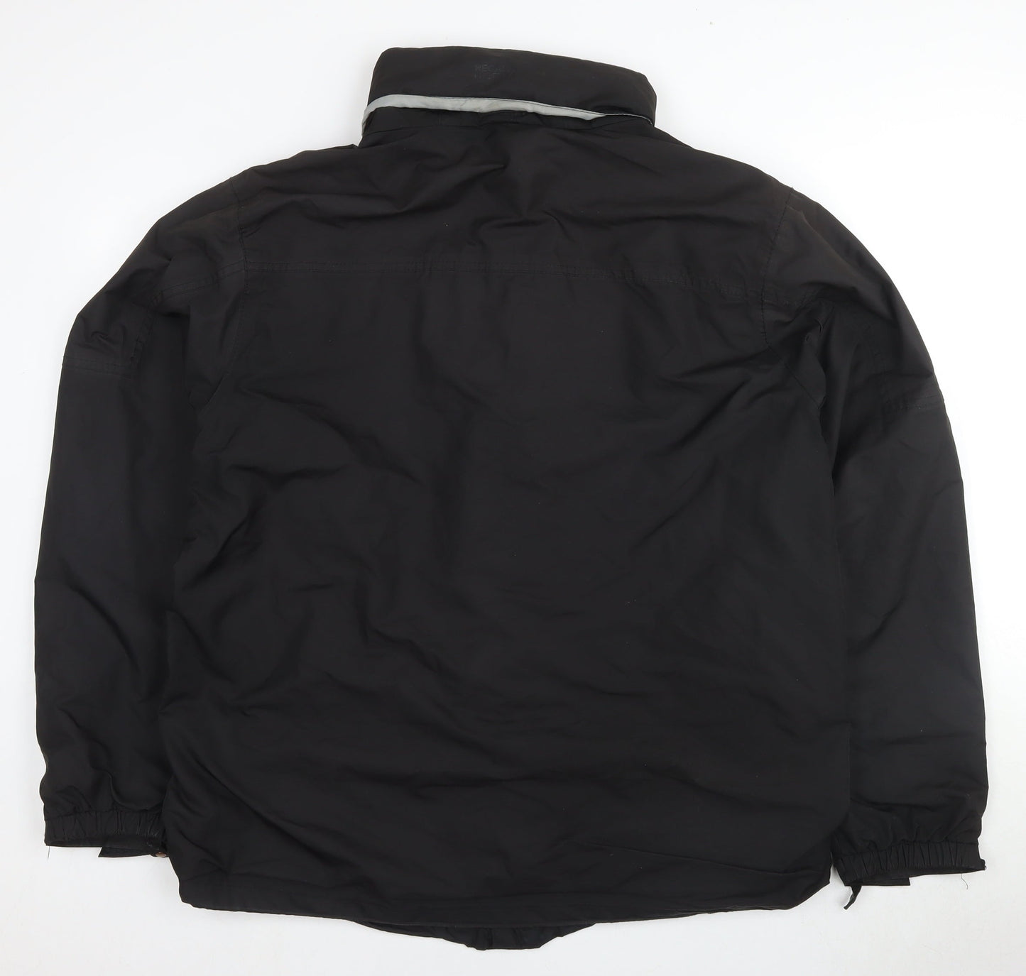 Mens UK Size XL Regatta Black Windbreaker Coat