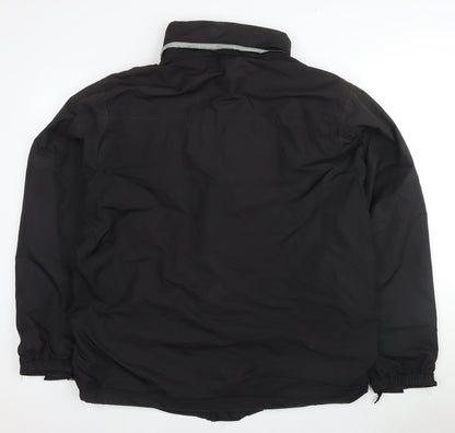 Mens UK Size XL Regatta Black Windbreaker Coat
