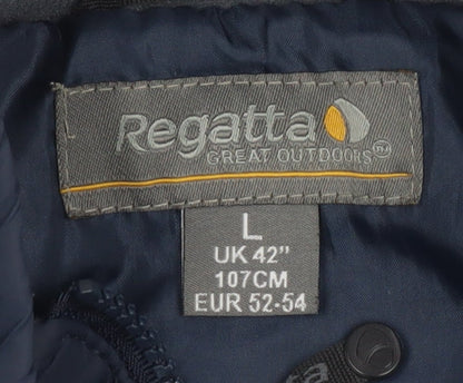 Mens UK Size L Regatta Blue Puffer Jacket