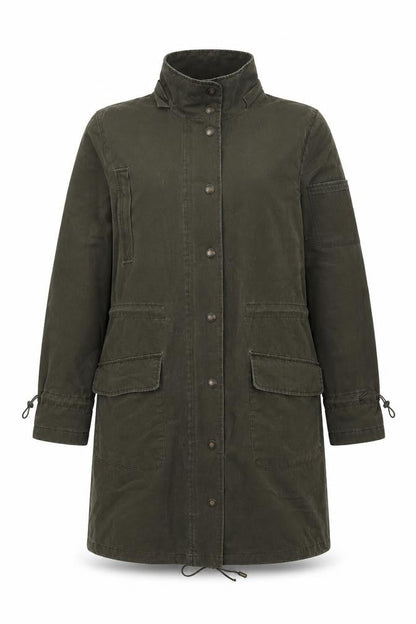 Unisex Adults UK Size M Four Seasons Green Military Jacket