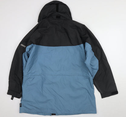Womens UK Size 14 Regatta Blue Parka Coat