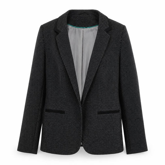 Womens UK Size 10 Wallis Black Basic Jacket