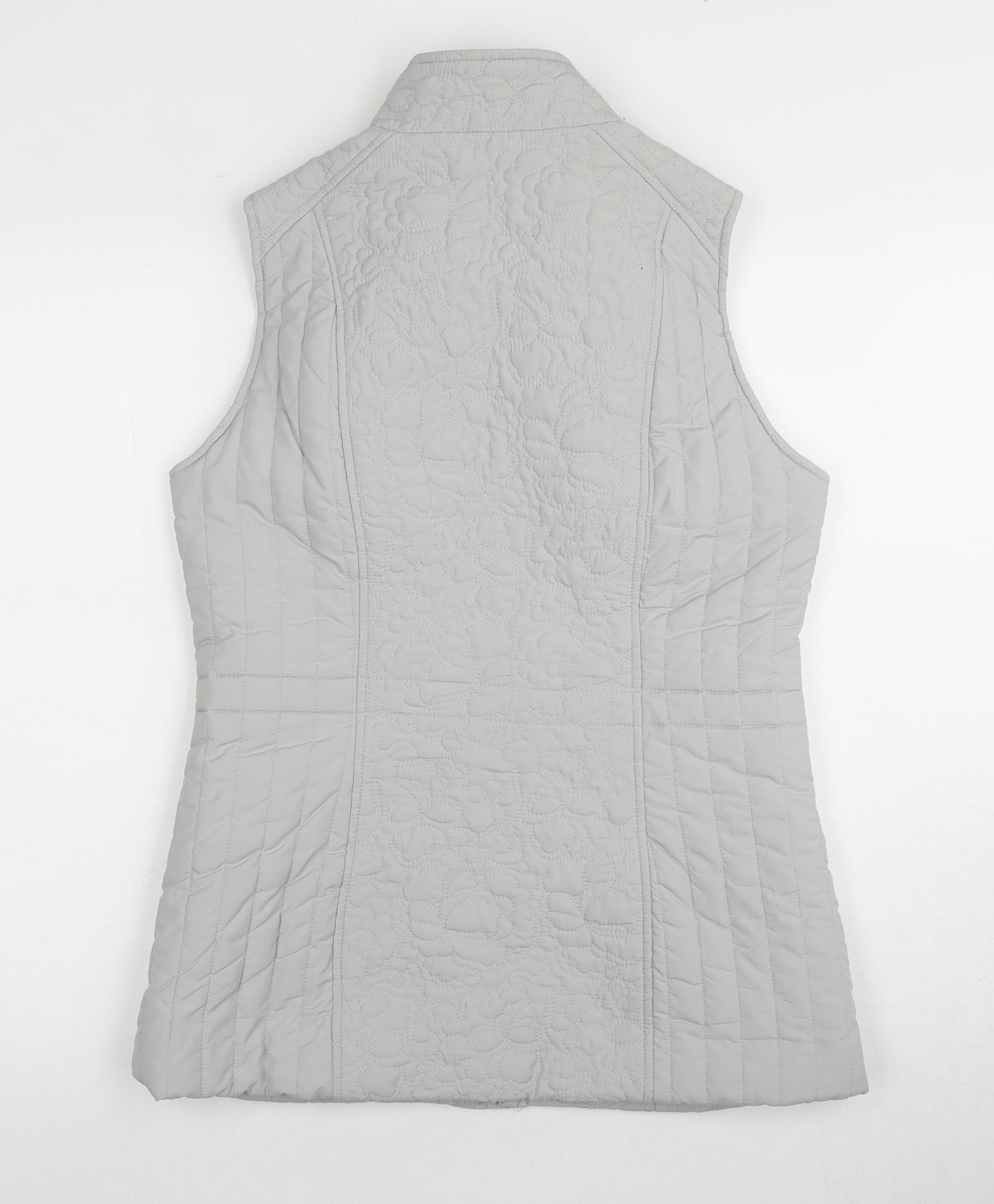Womens UK Size 10 BHS Grey Gilet