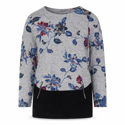 Womens UK Size S Tenki Grey Pullover Jumper