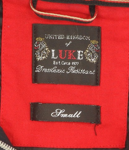 Mens UK Size S Luke Blue Hooded