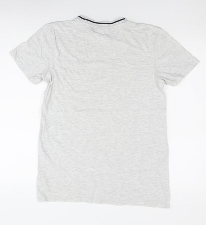 McKenzie Men's Grey Crew Neck T-Shirt S