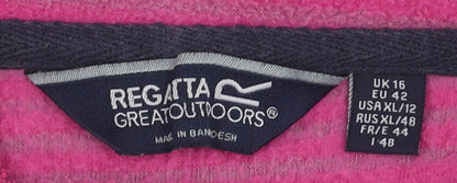 Regatta Women's Pink Pullover Sweatshirt Size 16