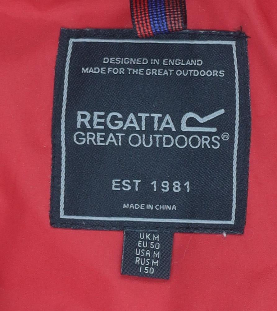Mens UK Size M Regatta Red Rain Coat