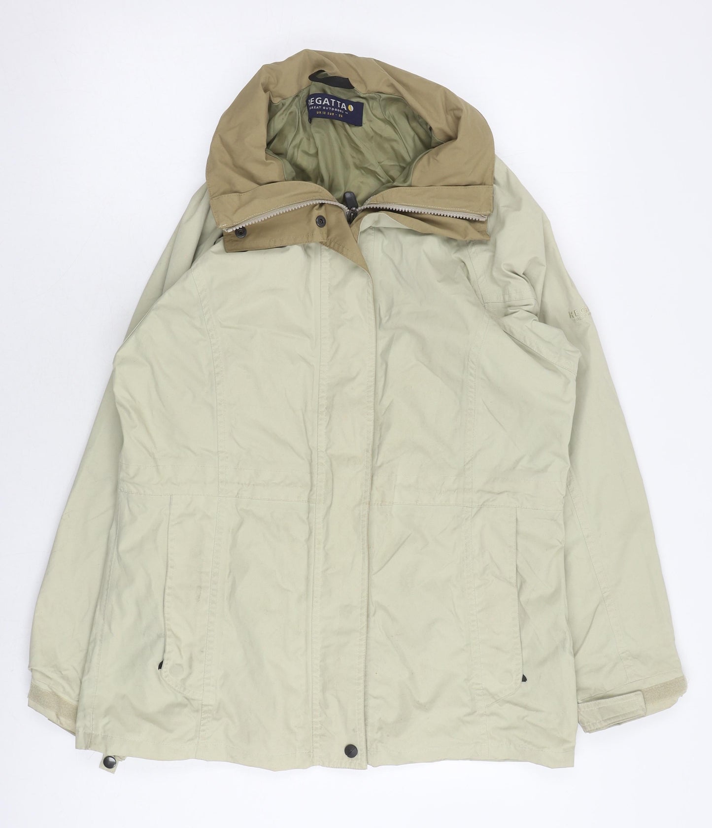 Womens UK Size 10 Regatta Beige Parka Coat