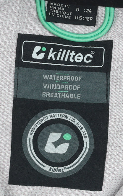 Killtec Women's Pink Windbreaker Jacket Size 18