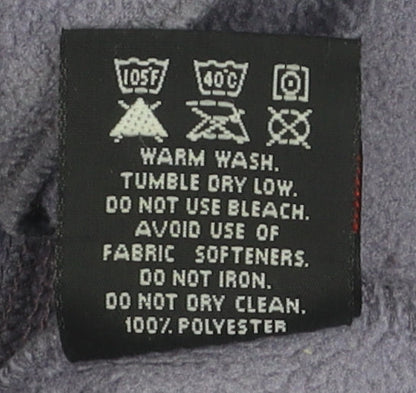 Polartec Women's Purple Fleece Jacket Size 12