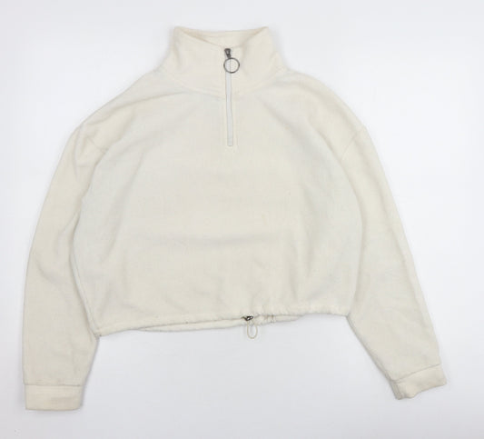 Brave Soul Women's Ivory Pullover Sweatshirt, Size S