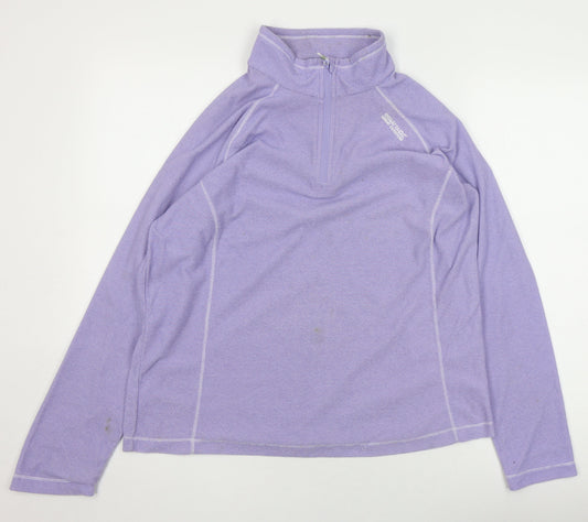 Regatta Women's Purple Pullover Sweatshirt Size 16