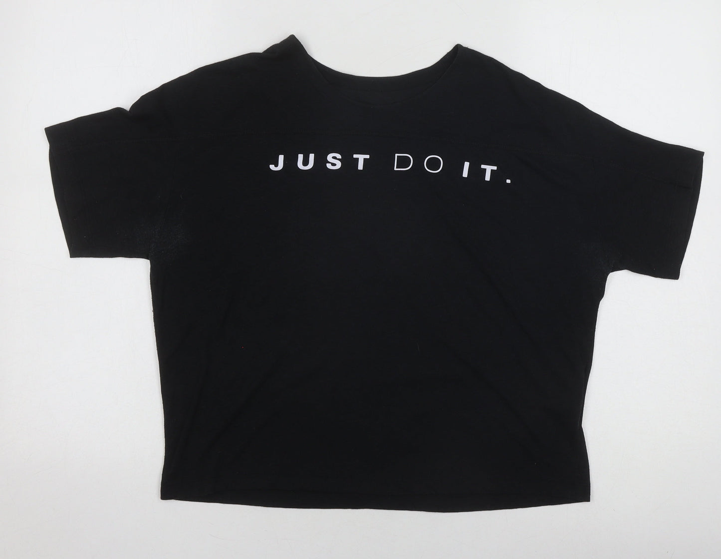 Unisex Adults UK Size L Nike Black Basic T-Shirt