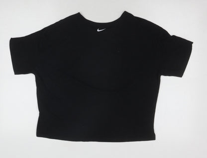 Unisex Adults UK Size L Nike Black Basic T-Shirt