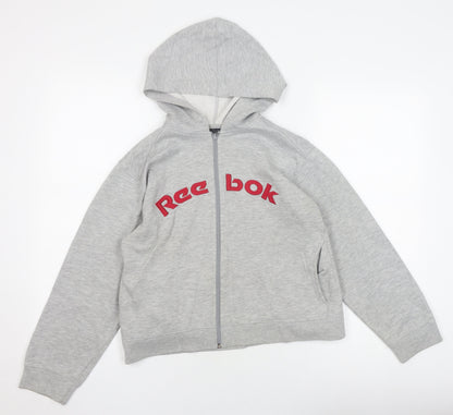 Womens UK Size 12 Reebok Grey Basic Jacket