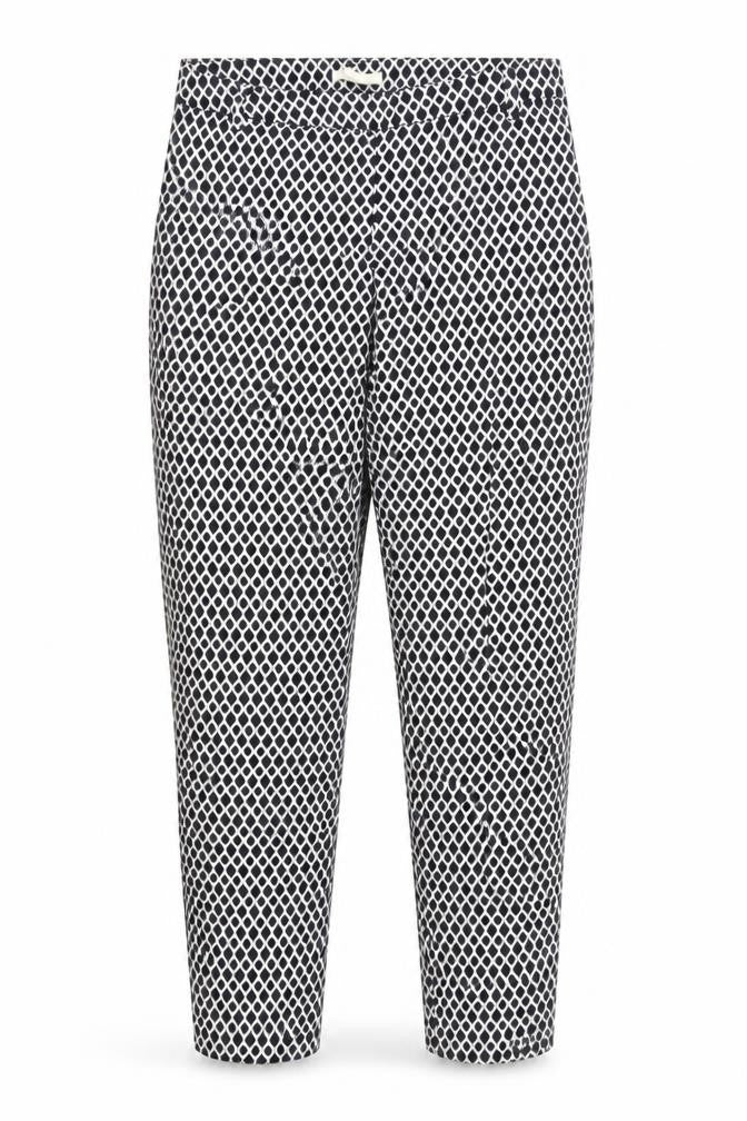 Womens UK Size 10 H&M Regular Fit CasualWorkwear Multicoloured Trousers