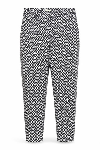 Womens UK Size 10 H&M Regular Fit CasualWorkwear Multicoloured Trousers