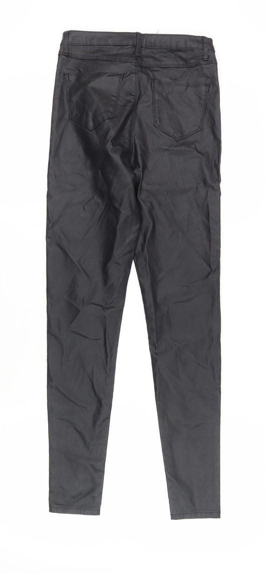 Womens UK Size 10 Quiz Regular Fit  Black Trousers