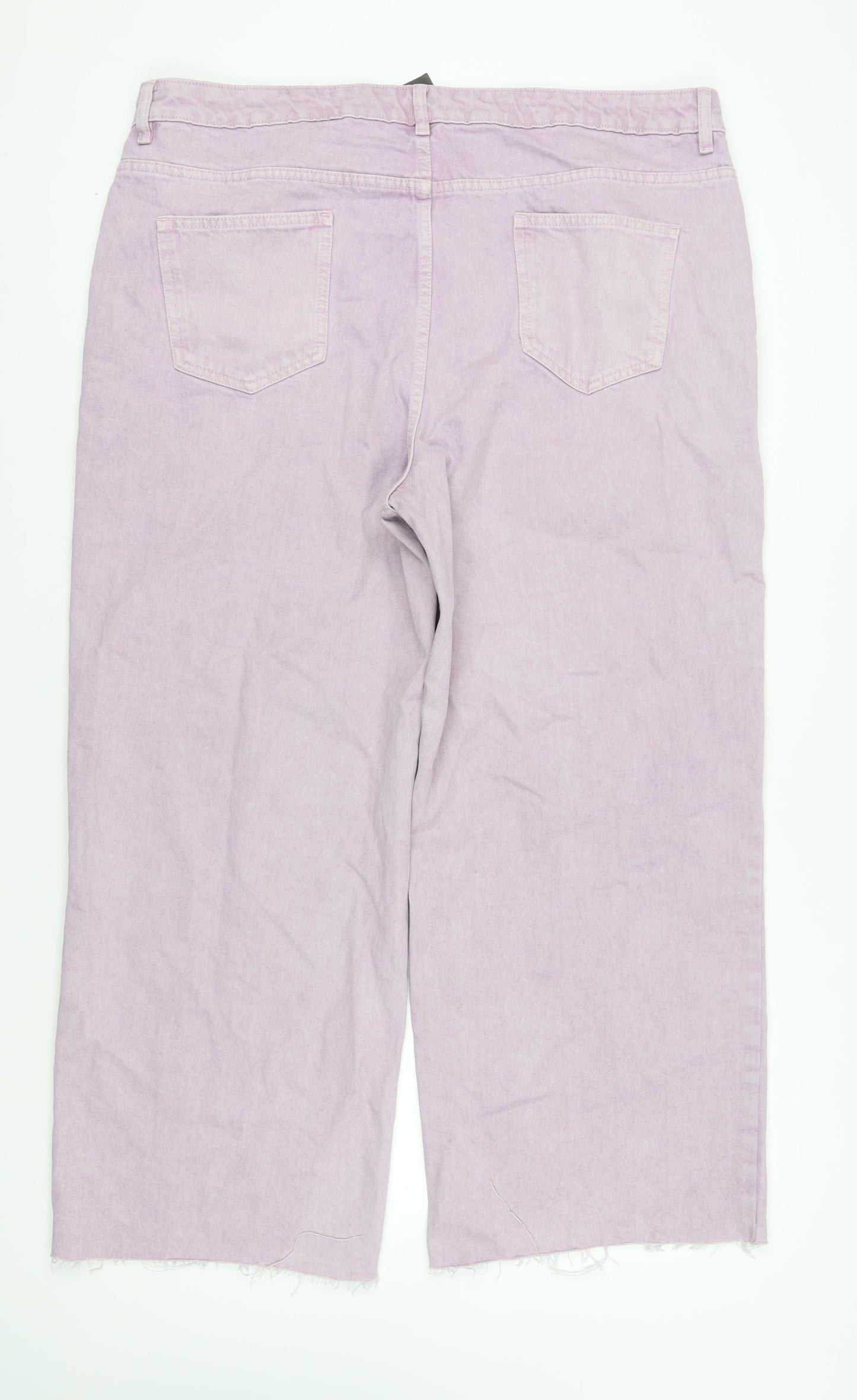 Tu Women's Purple Wide-Leg Jeans Size 20