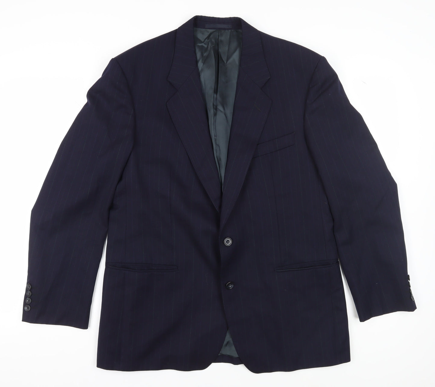 Mens UK Size 42 St Michael Regular Navy Suit Jacket