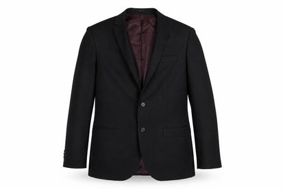 Mens UK Size 44 River Island Regular Black Suit Jacket