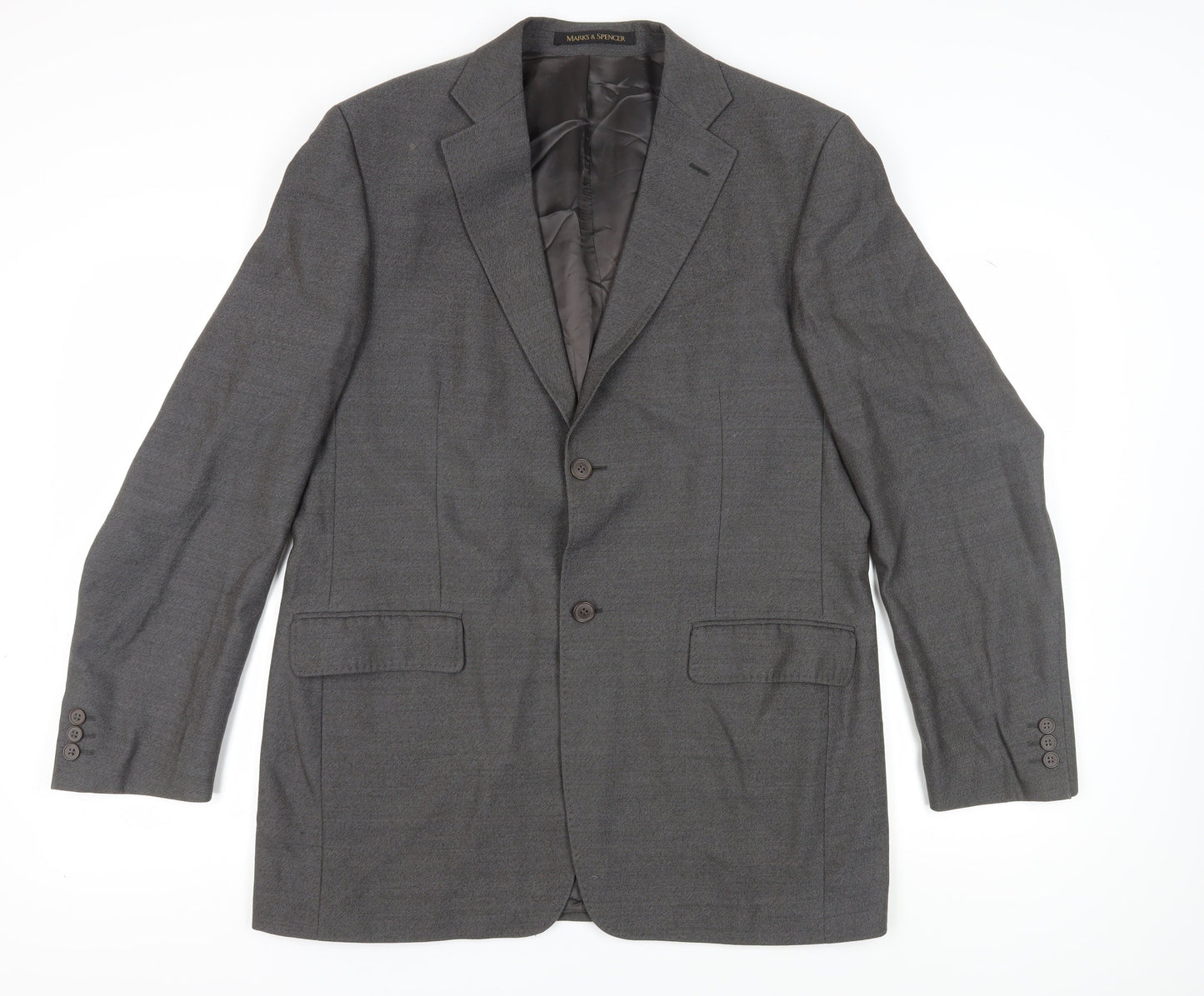 Mens UK Size 42 Marks and Spencer Regular Grey Suit Jacket