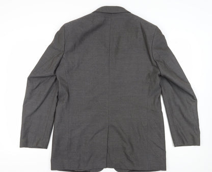 Mens UK Size 42 Marks and Spencer Regular Grey Suit Jacket