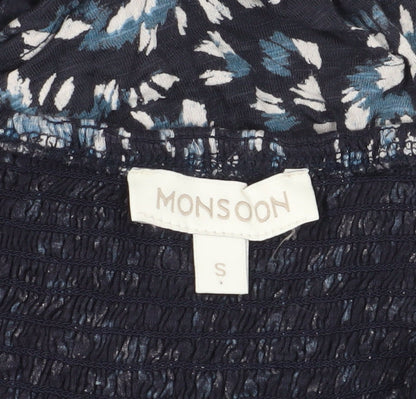 Monsoon Women's Multicoloured Skirt - Size S, Peasant Style