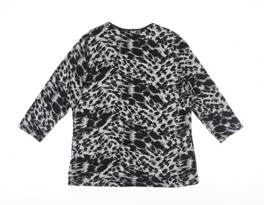 Womens UK Size 14 Marks and Spencer Grey  Blouse