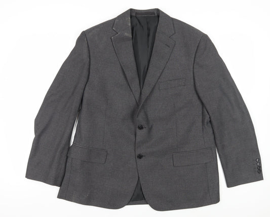 Mens UK Size 44 Marks and Spencer Regular Grey Suit Jacket