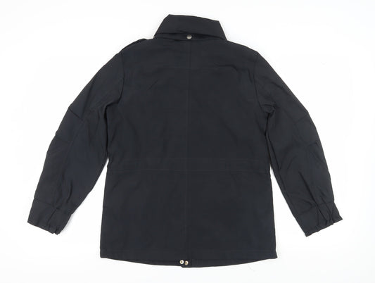Next Women's Black Military Jacket Size 10 Plus